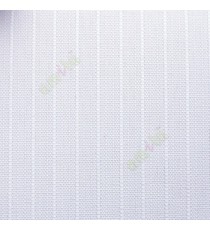 White color vertical stripes texture finished surface thick material vertical blind